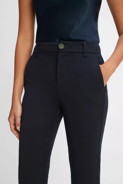 Vince Cigarette Trouser In Coastal Blue