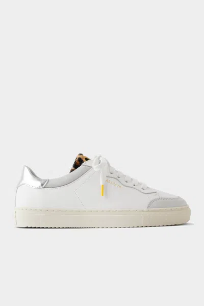 Shop Axel Arigato Clean 180 Sneaker In White Silver