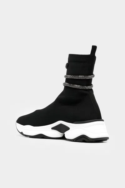 René Caovilla Glitter-wrap Sock-ankle Sneakers