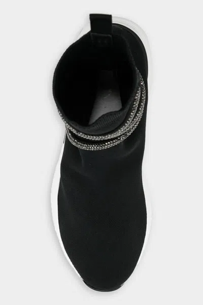 René Caovilla Glitter-wrap Sock-ankle Sneakers