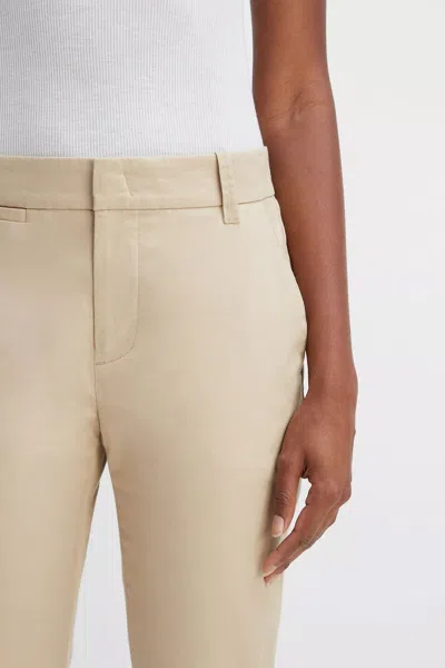 Vince Cotton Coin Pocket Chino In Latte