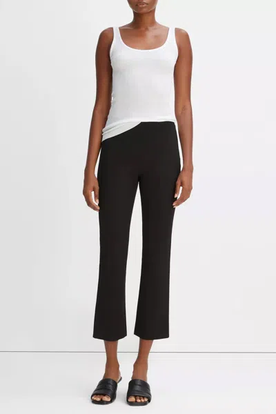 Vince Mid-rise Cropped Kick-flare Pants