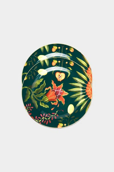 La Doublej Housewives Dessert Plate Set Of 2 In Dragonfruit