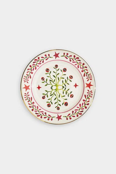 La Doublej Housewives Dessert Plate Set Of 2 In Eye Vines