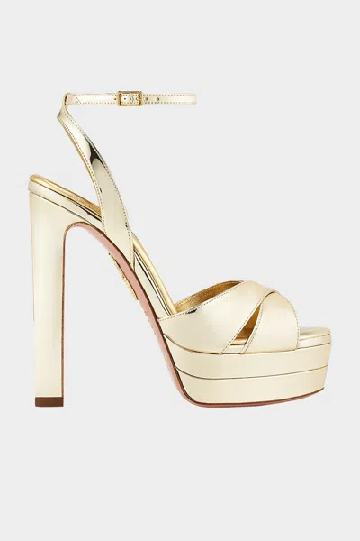 Aquazzura Divine Plateau 130mm Platform Sandals