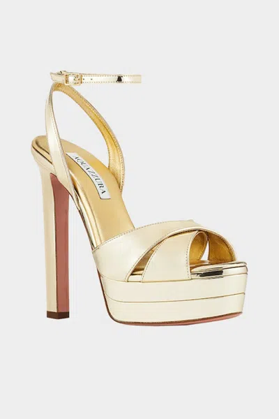 Aquazzura Divine Plateau 130mm Platform Sandals