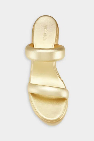 Cult Gaia Enid Platform In Gold