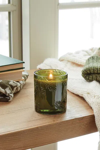 THYMES FRASIER FIR GREEN GLASS CANDLE 