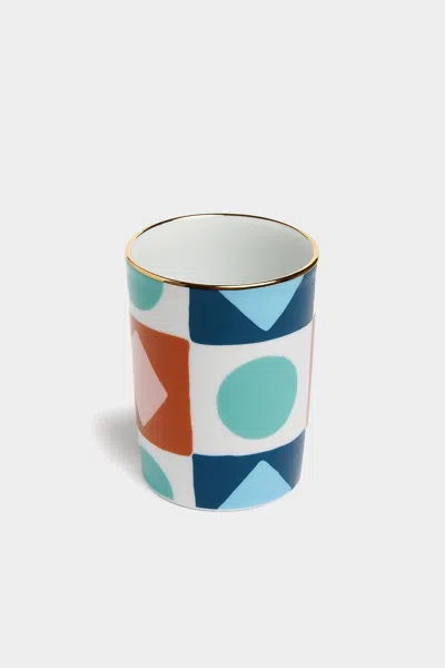 La Doublej Housewives Grissini Holder In Diamond Dots