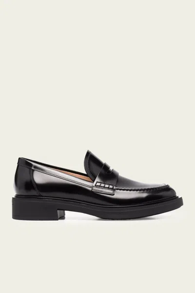 Gianvito Rossi Harris Penny Loafers