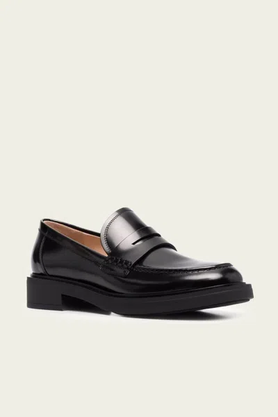 Gianvito Rossi Harris Penny Loafers