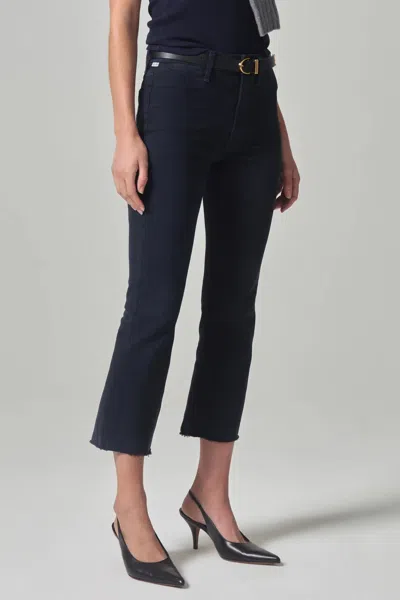 Citizens Of Humanity Isola Cropped Trouser In Navy