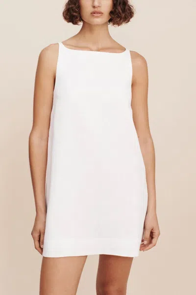 Shop Posse Jordan Mini Dress In Ivory