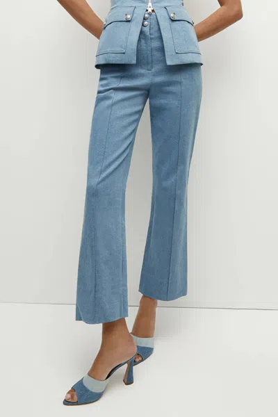 Shop Veronica Beard Kean Pant In Iceberg