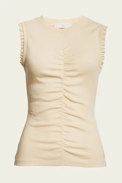 Shop Ulla Johnson Kyla Sleeveless Top In Driftwood