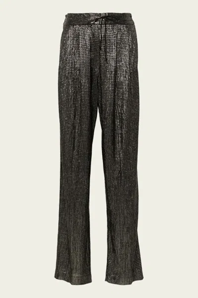 Forte Forte Forte_forte Pied De Poule Lamé Trousers