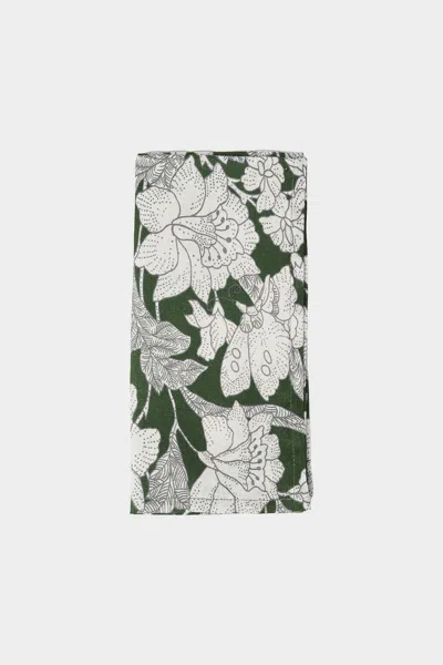 La Doublej Housewives Large Dinner Napkin Set Of 6 In Lilium Avorio