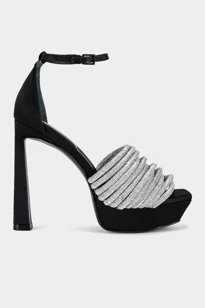 Simkhai Lena Ankle-strap Platform Sandal In Black