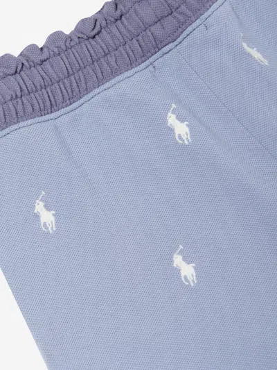 Polo Ralph Lauren Ralph Lauren Girls Logo Shorts In Blue