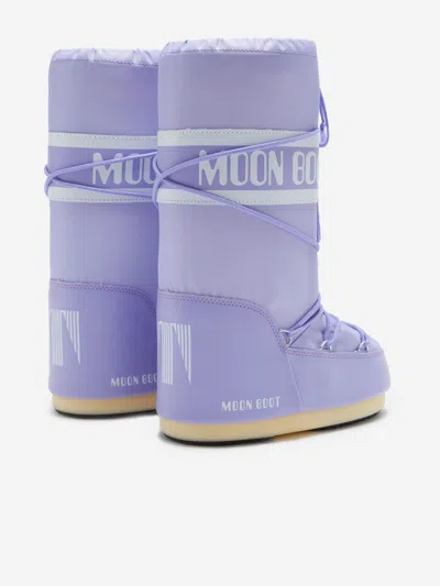 Moon Boot Kids' Icon Water Repellent ® In Purple