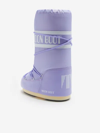 Moon Boot Kids' Icon Water Repellent ® In Purple