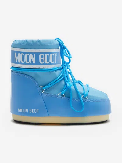 Moon Boot Icon Low Boots In Blue