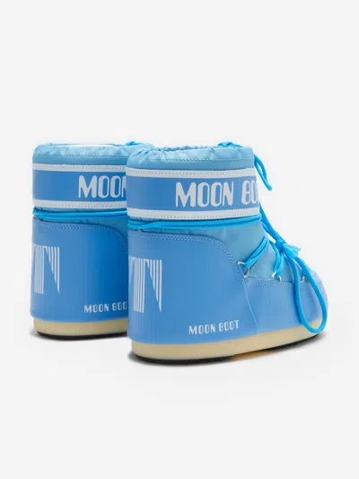 Moon Boot Icon Low Boots In Blue