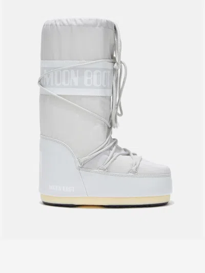Moon Boot Kids Icon Boots In Grey