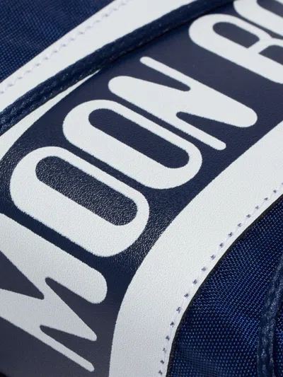 Moon Boot Boys Icon Boots In Blue