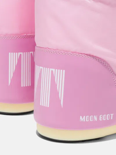 Moon Boot Girls Icon Boots In Pink