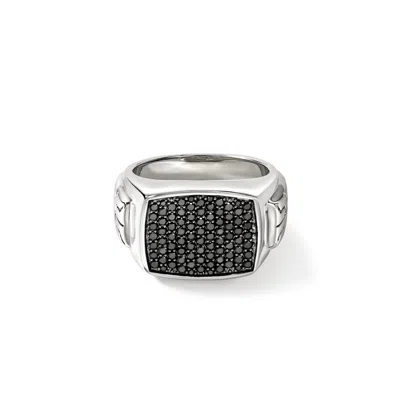 John Hardy Signet Ring In Sterling Silver