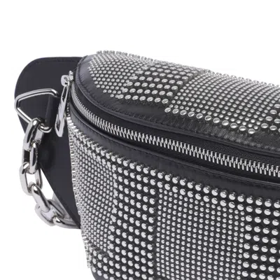 Shop Alexander Mcqueen 'biker' Fanny Pack In Black