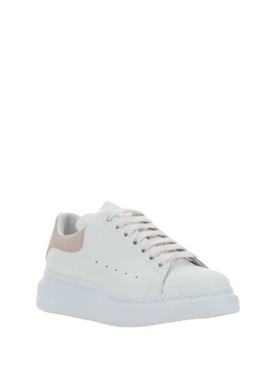 Shop Alexander Mcqueen Sneakers In White