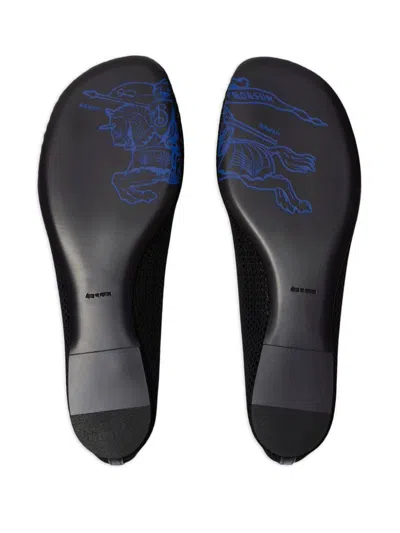 Burberry Mesh Fabric Ballerinas
