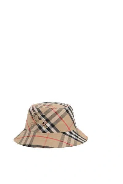 Burberry Vintage Check-pattern Bucket Hat In Printed