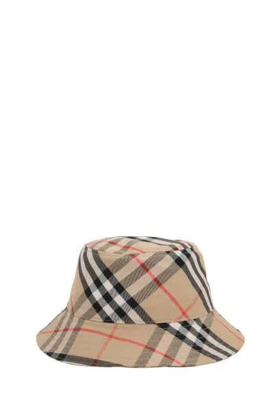 Burberry Vintage Check-pattern Bucket Hat In Printed