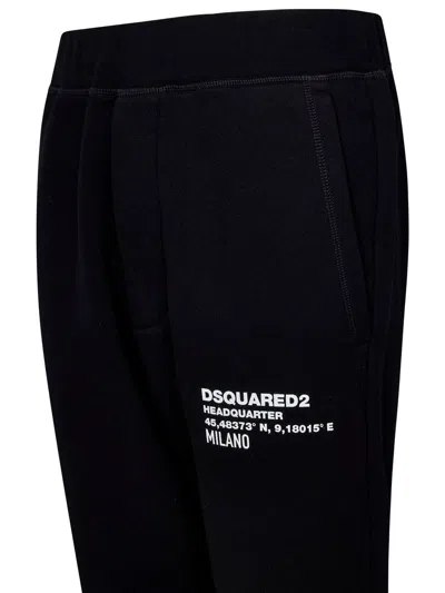 Shop Dsquared2 Relax Dean Fit Trousers In Black