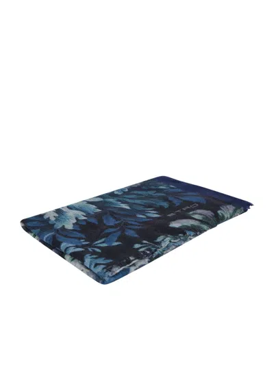 Shop Etro Scarves In Blue