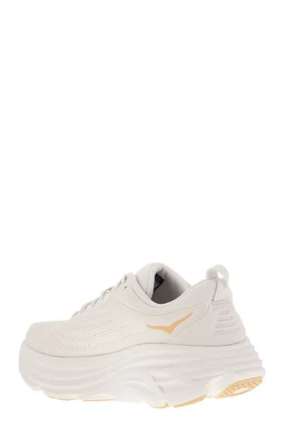 Hoka Bondi 8 Running Shoe In White