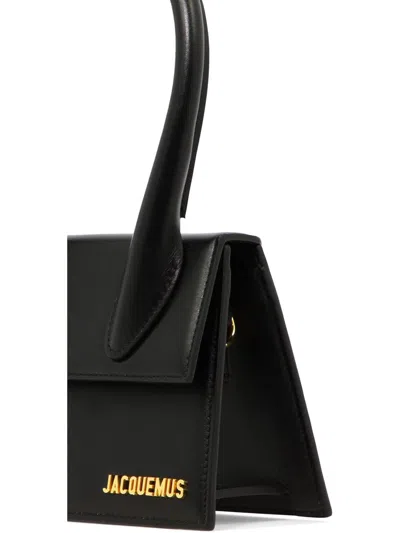 Shop Jacquemus Le Chiquito Moyen Bag In Black