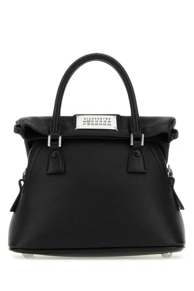 Shop Maison Margiela Shoulder Bags In Black