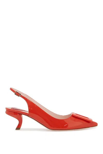 Roger Vivier Woman Pumps Red Size 8 Calfskin In Red