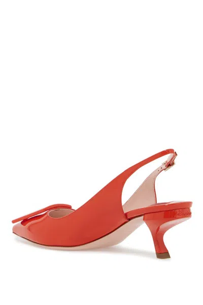 Roger Vivier Woman Pumps Red Size 8 Calfskin In Red