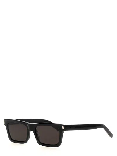 Shop Saint Laurent 'sl 461' Sunglasses In Black