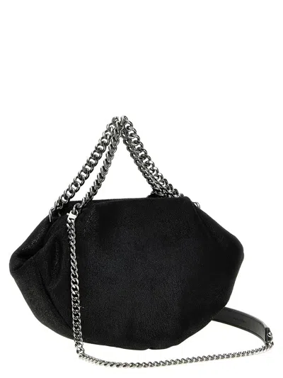 Shop Stella Mccartney Falabella Shoulder Bag In Black