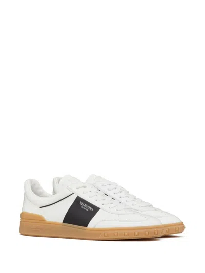 Shop Valentino Garavani Sneakers In White