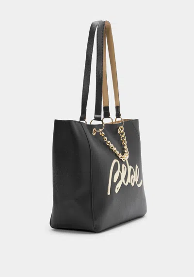 Bebe Gianna E/w Tote With Pouch In Black