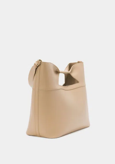 Bebe Ali Tote In Light Taupe