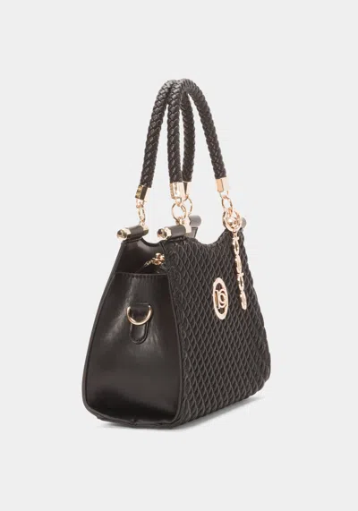 Bebe Erika Mini Shopper In Black