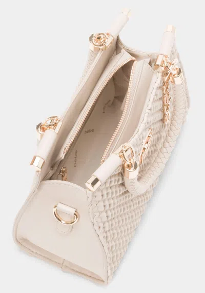 Bebe Erika Mini Shopper In Bone